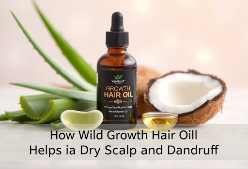 How Wild Growth Hair Oil Helps Treat Dry Scalp and Dandruff